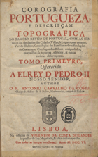 livre : Corografia portuguesa